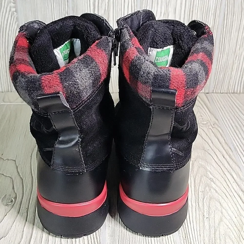 Cougar Suede Waterproof Canada Totem Duck Toe Boots Womens Size 8